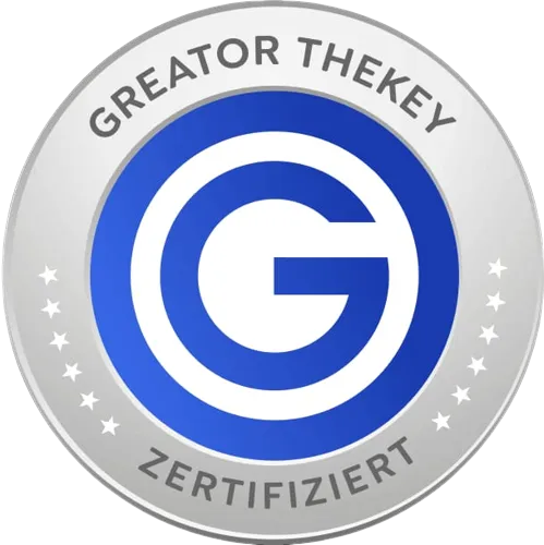 Greator thekey zertifiziert 